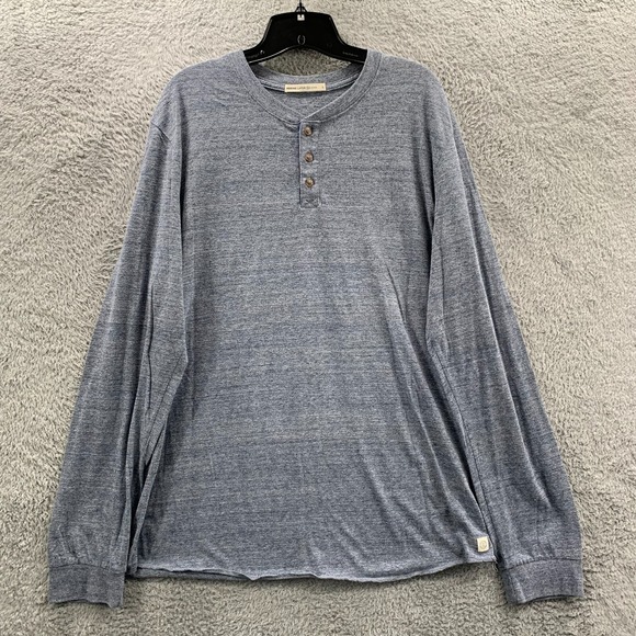 MARINE LAYER Shirt Mens Size Large Tee Blue* - Picture 1 of 11